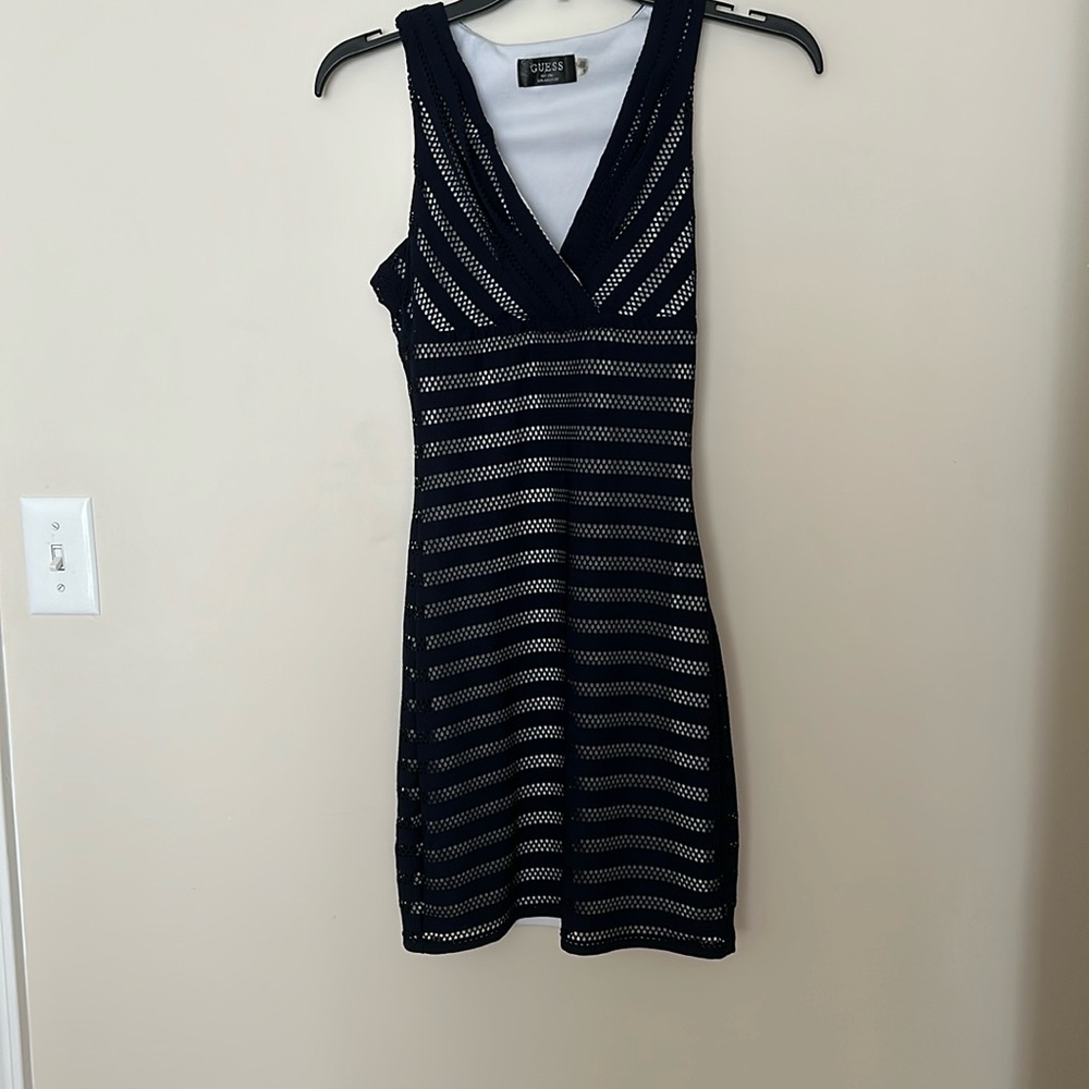 GUESS BLUE FORMAL DRESS.  SIZE 0